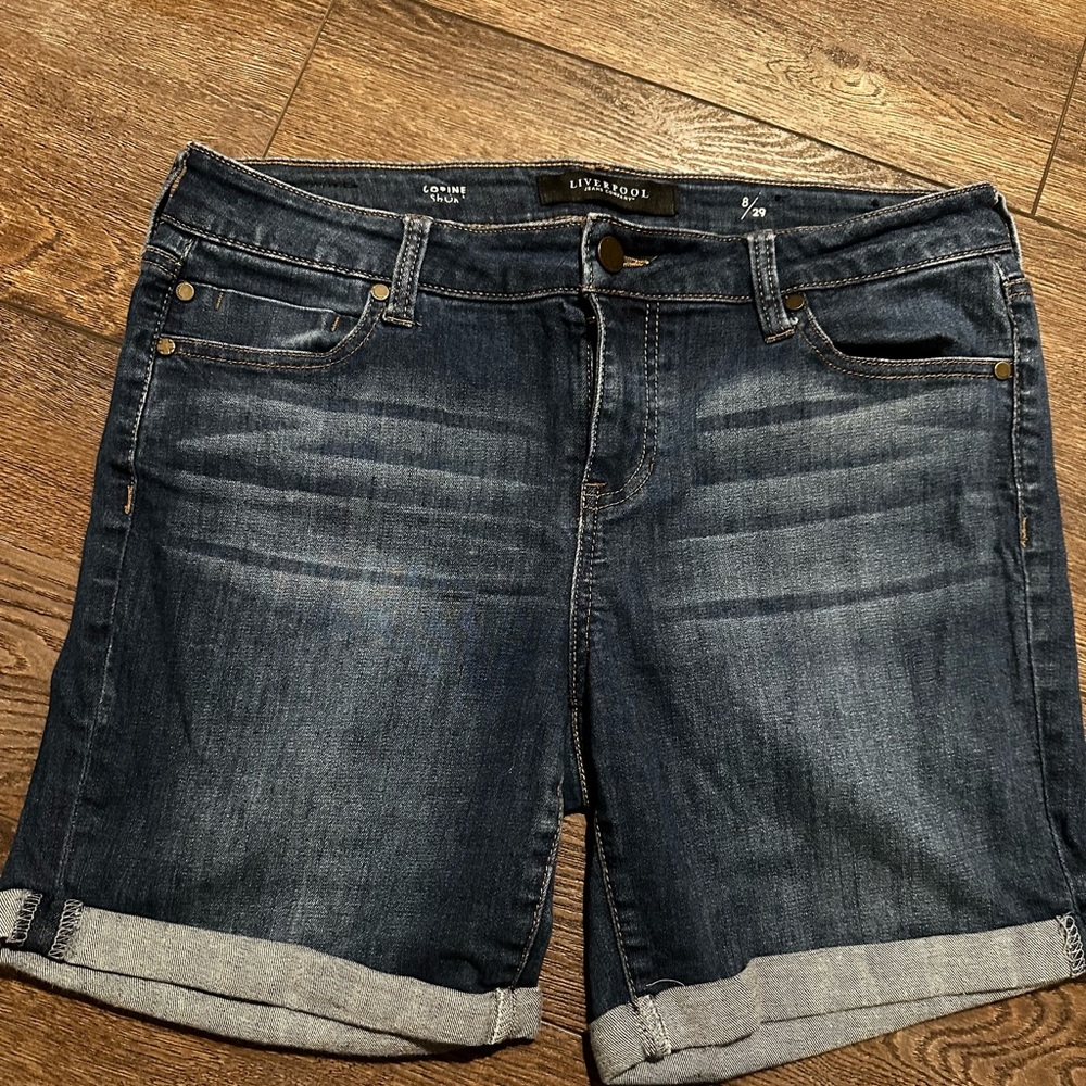 Liverpool Denim Shorts